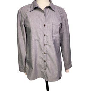 The North Face button down shirt collar plum purple gorpcore women's Medium